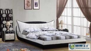 卧室家具 双人皮床 真皮床 环保皮软体套床 床头柜109#_家居家具_世界工厂网中国产品信息库