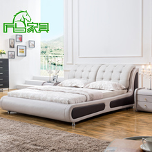 最新最全皮床真皮床软床1.5米返利优惠攻略